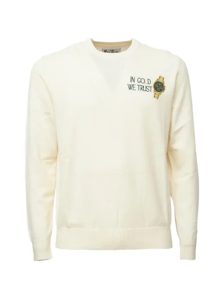 Pulover Mc2 Saint Barth cu broderie