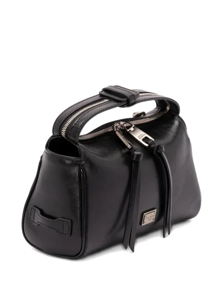Geanta de piele Dolce & Gabbana din piele negru