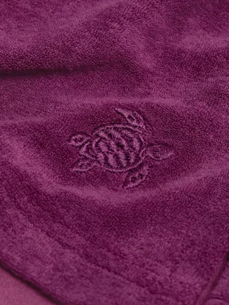 Cămașă Vilebrequin cu broderie violet