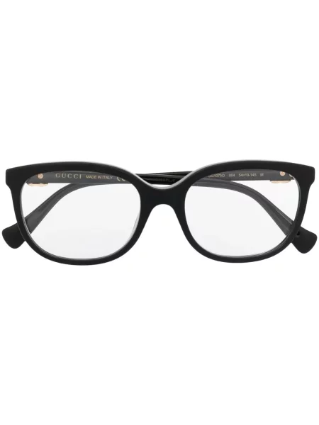 Ochelari de soare Gucci Eyewear cu autograf negru