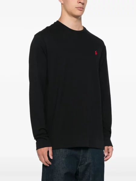 Фланелена риза Polo Ralph Lauren черно