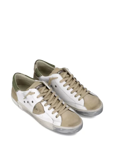 Sneakerși Philippe Model Paris din piele cu model camuflaj
