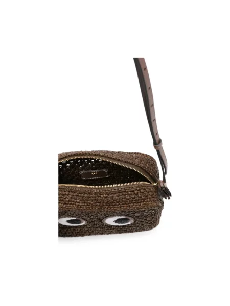 Torebka Anya Hindmarch skórzana brązowa