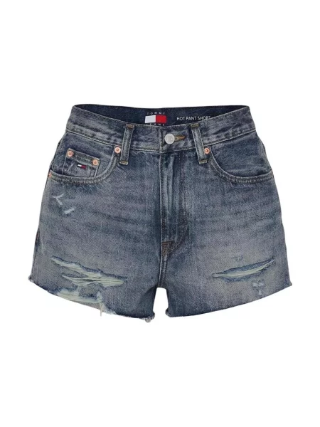 Pantaloni Tommy Hilfiger albastru