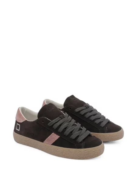 Sneakerși D.a.t.e. din piele de căprioară maro