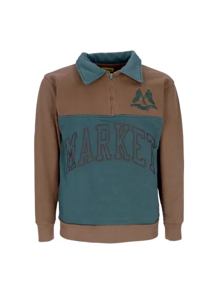 Koszulka polo Market brązowa