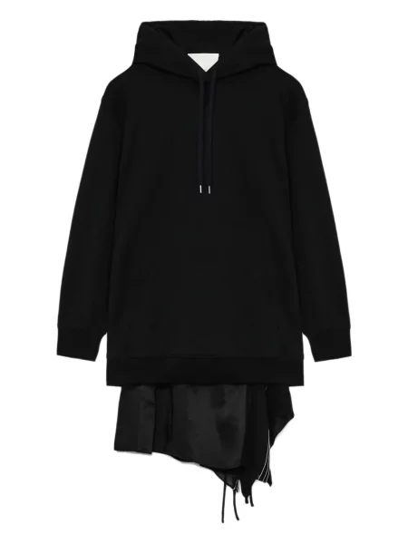 Rochie 3.1 Phillip Lim cu glugă de costum negru