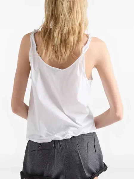 Top Prada alb