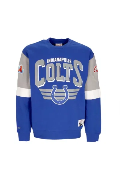 Bluza sportowa Mitchell & Ness niebieska