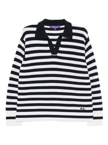 Top Ralph Lauren Collection cu dungi albastru