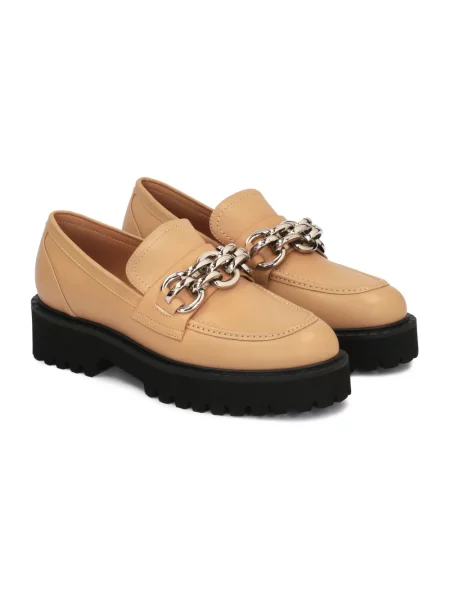 Loafersy Kazar casual brązowe