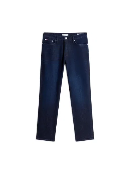 Blugi drepți Tommy Hilfiger Denton albastru