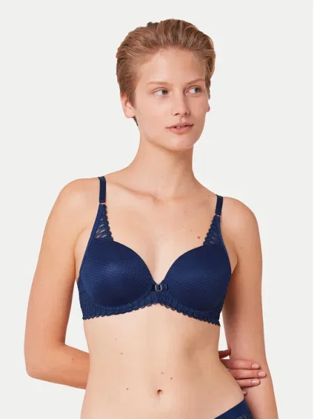 Triumph Sutien cu armătură Aura Spotlight albastru