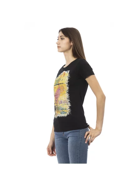 Koszulka Trussardi casual czarna