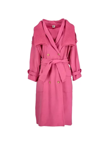 Płaszcz Mondrian różowy