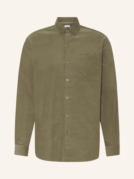 Paul Koszula Sztruksowa Comfort Fit gruen