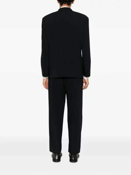 Dvouřadý oblek Giorgio Armani modrý