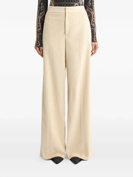 Pantaloni Etro de catifea cord