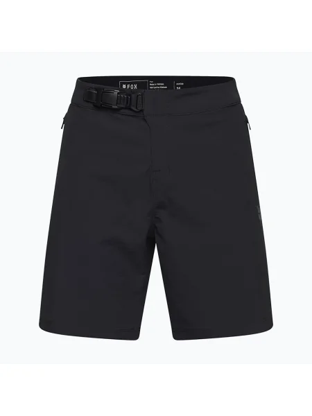 Pantaloni scurți de ciclism pentru copii Fox Racing Ranger Liner Jr black negru