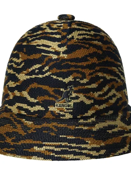 Pălărie Kangol cu dungi de tigru negru