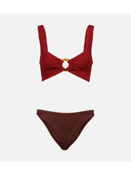 Bikiny Hunza G hnedá