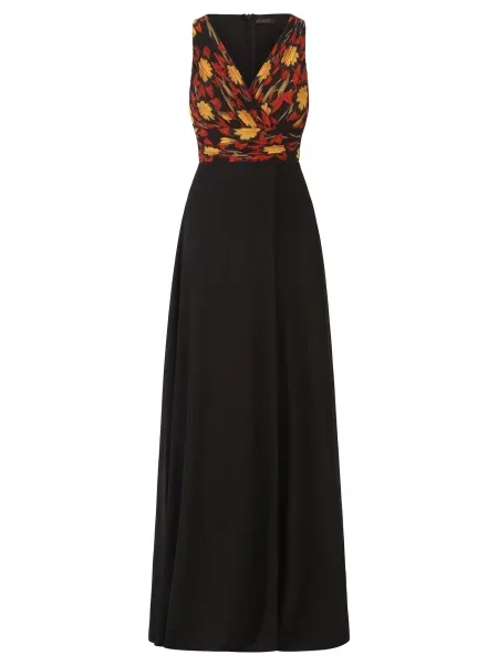 Kraimod Rochie de seară portocaliu / roşu închis negru
