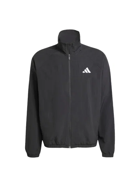 ADIDAS SPORTSWEAR Geacă sport Essential negru alb