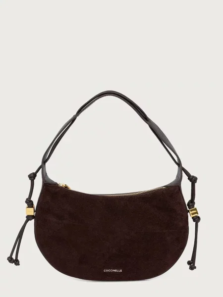 Geanta hobo Coccinelle din piele maro