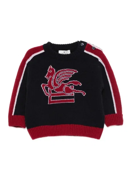 Sweter dziecięcy Etro niebieski