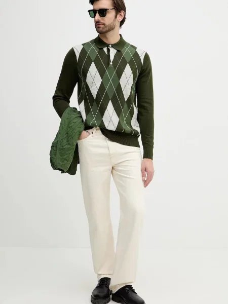 Tommy Hilfiger pulover de verde