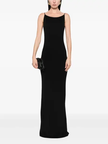 Rochie maxi Aya Muse de costum negru