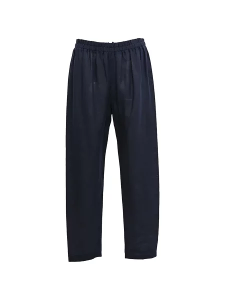 Pantaloni Mansur Gavriel cu cordon albastru