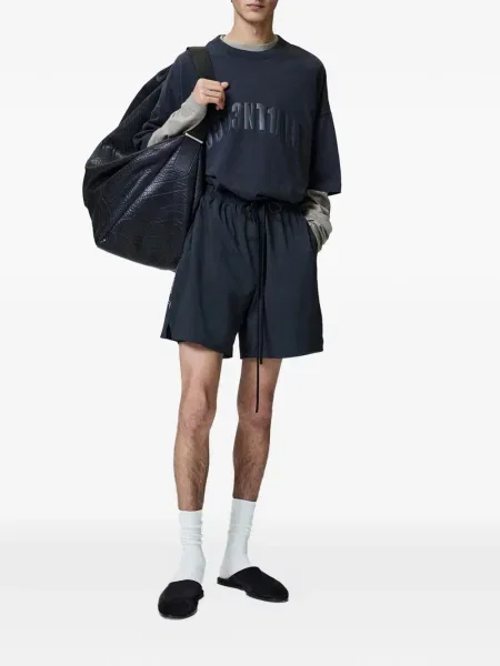 Μπλούζα Fear Of God Essentials με σχέδιο μαύρο