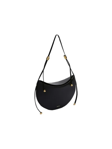 FURLA Geantă de umăr MOONSTONE' negru