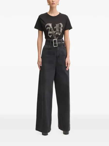 Stras tricou Aniye By negru
