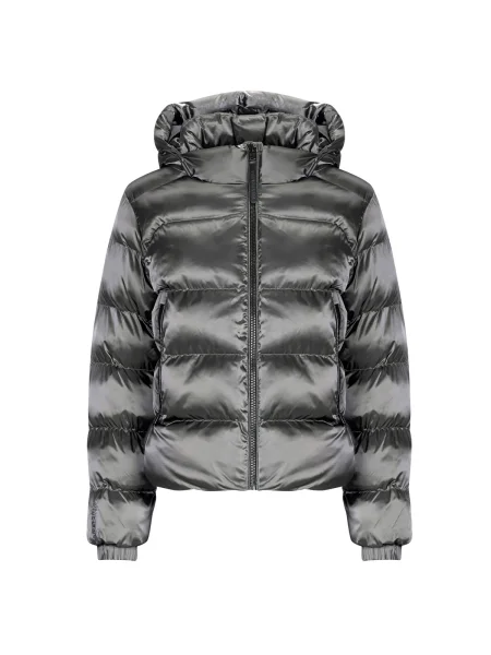 Geacă Superdry cu glugă negru