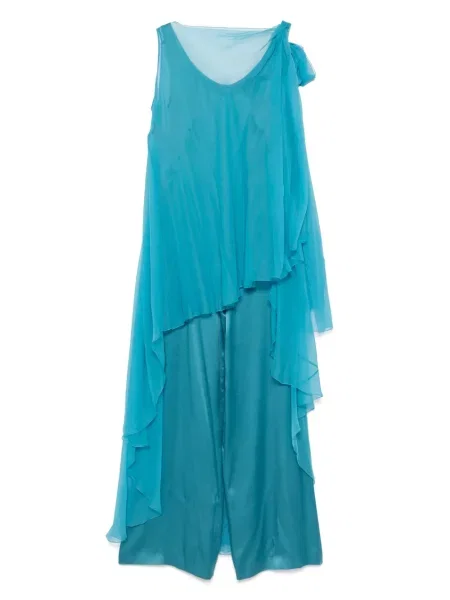 Salopetă Alberta Ferretti albastru