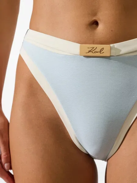 Bikini Karl Lagerfeld albastru