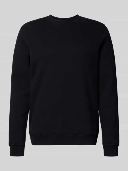 Bluza o kroju regular fit z czystej bawełny model ‘BAARO FLEECE’ Armedangels czarna