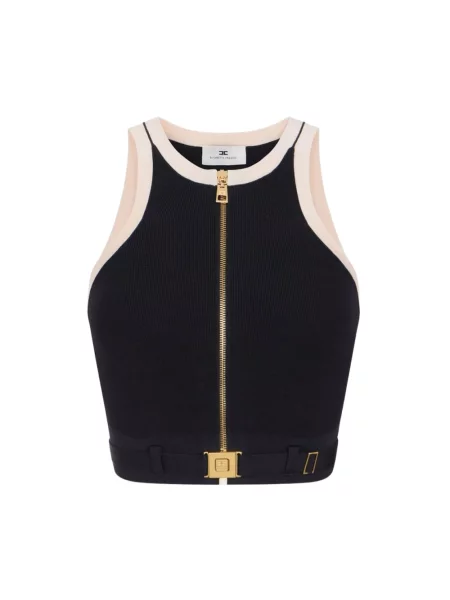 Dzianinowy top Elisabetta Franchi