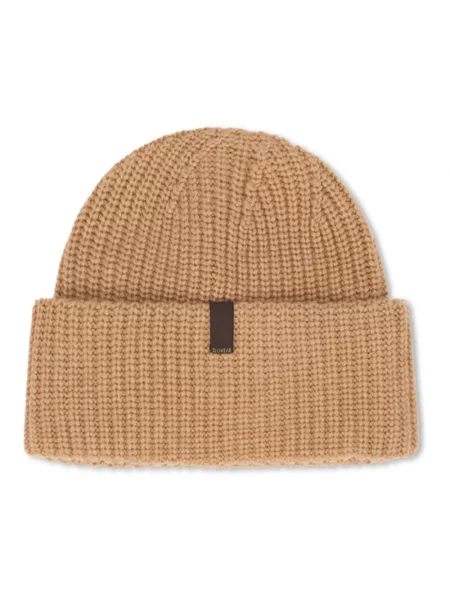 Czapka Slowear z kaszmiru brązowa