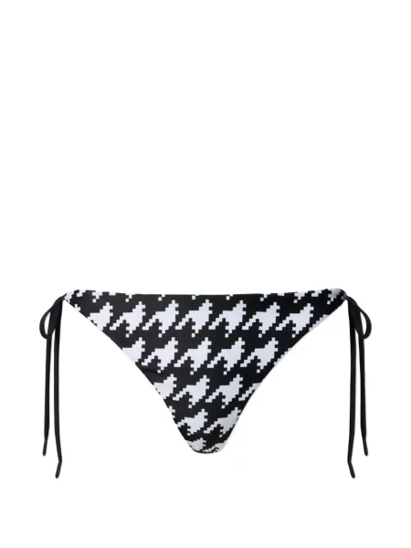 Bikini Perfect Moment cu imagine cu model pepito cu legături negru