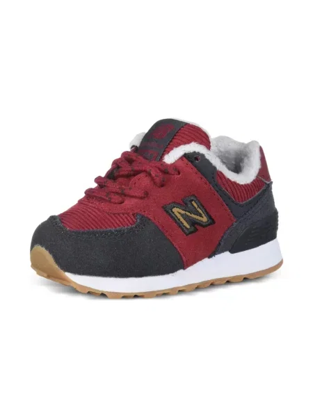 Sneakersy dziecięce New Balance 574 czerwone