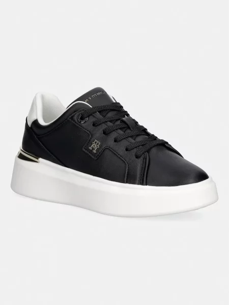 Tommy Hilfiger Sneakers Th Chic Platform negru