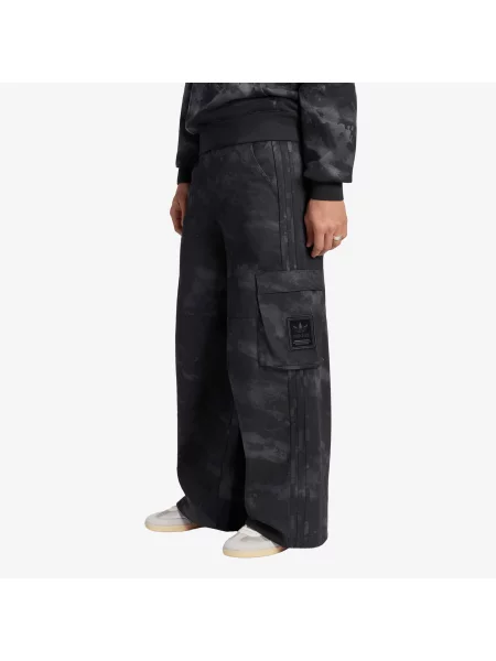 Pantaloni adidas Camo Pants Black XL negru