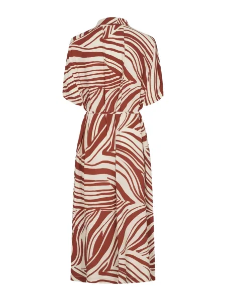 Soft Rebels Rochie Billy / maro ruginiu bej