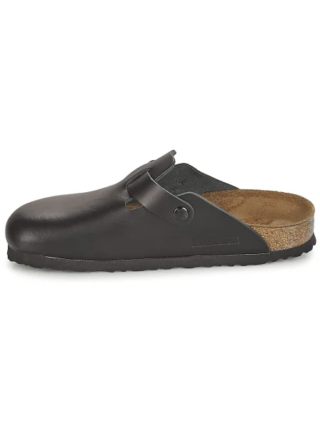 Papuci Birkenstock din piele negru