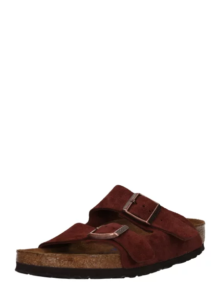 BIRKENSTOCK Saboți Arizona ruginiu roșu