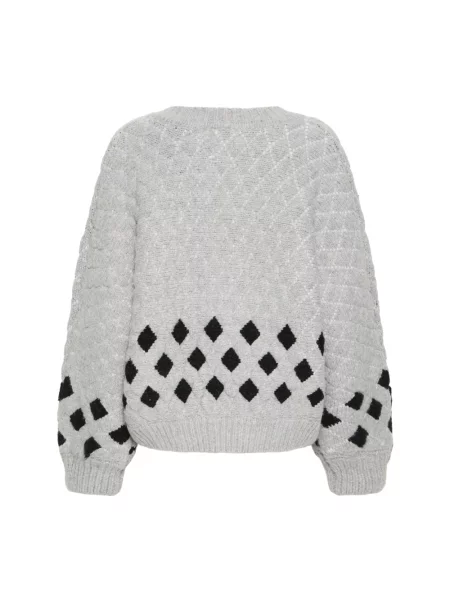 Sweter Ichi szary