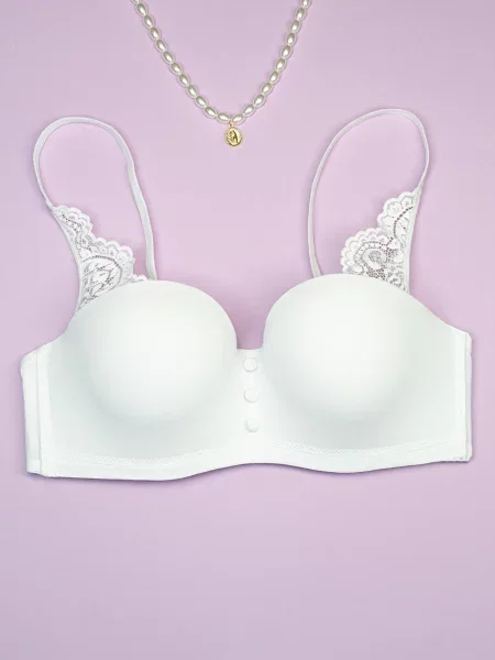 ISSA Plus Бюстгальтер білий